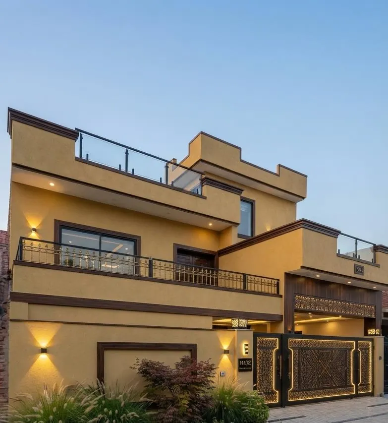 A double story family home in Chichawatni